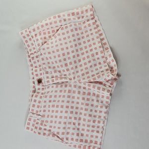Gap Sunkissed Shorts Gradiant Grid Pink Size 6